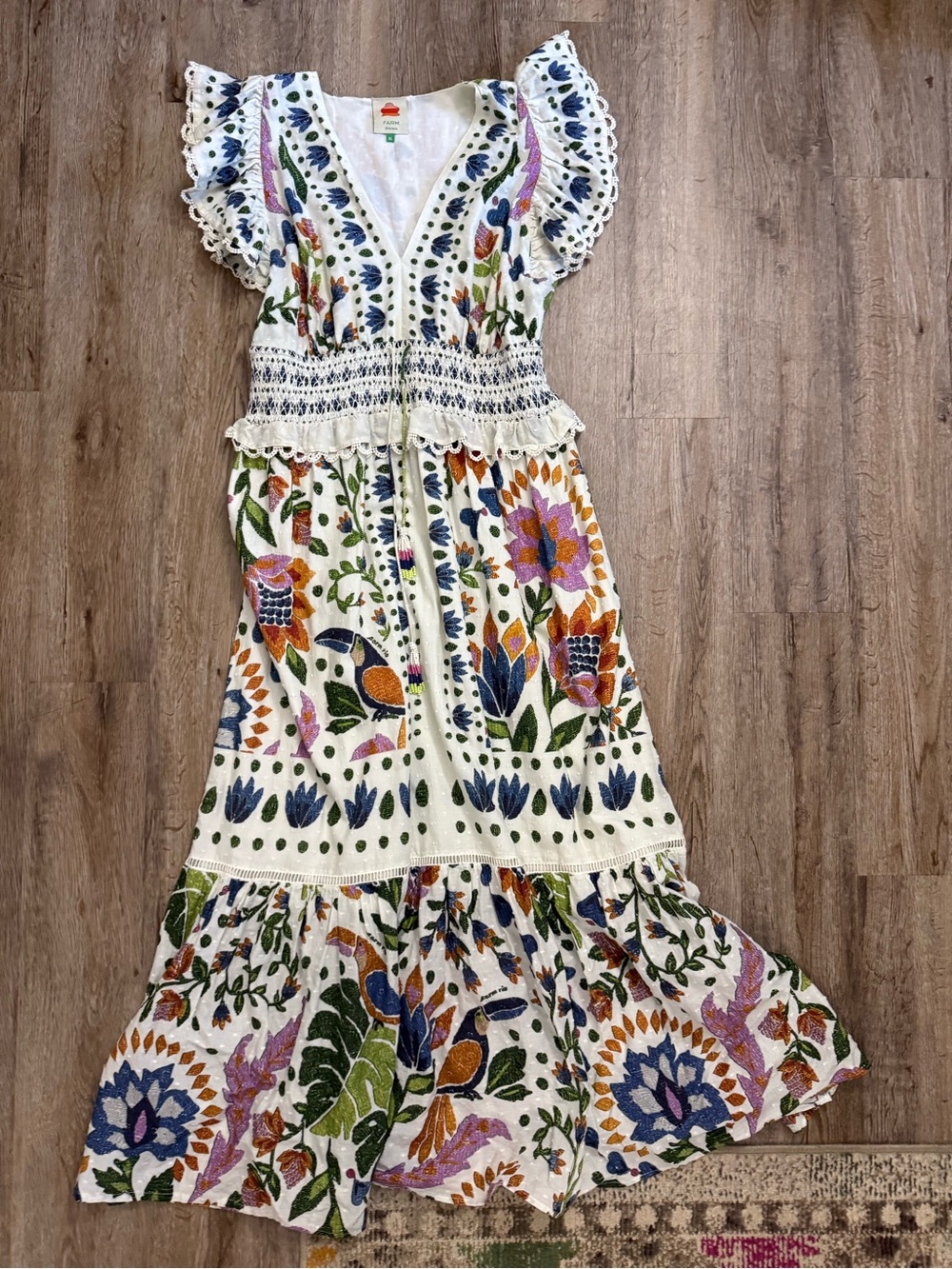 Farm Rio • Summer Garden Maxi Dress - Picture 5 of 16
